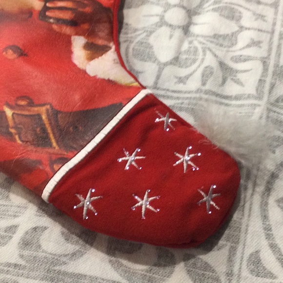 NWT🎄Coca-Cola fiber optic Christmas stocking vintage 2006. 75th anniversary - Picture 10 of 14